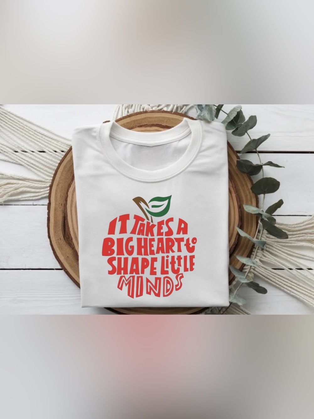 Teacher Quote Shirt | Shape Little Minds Teacher Tee